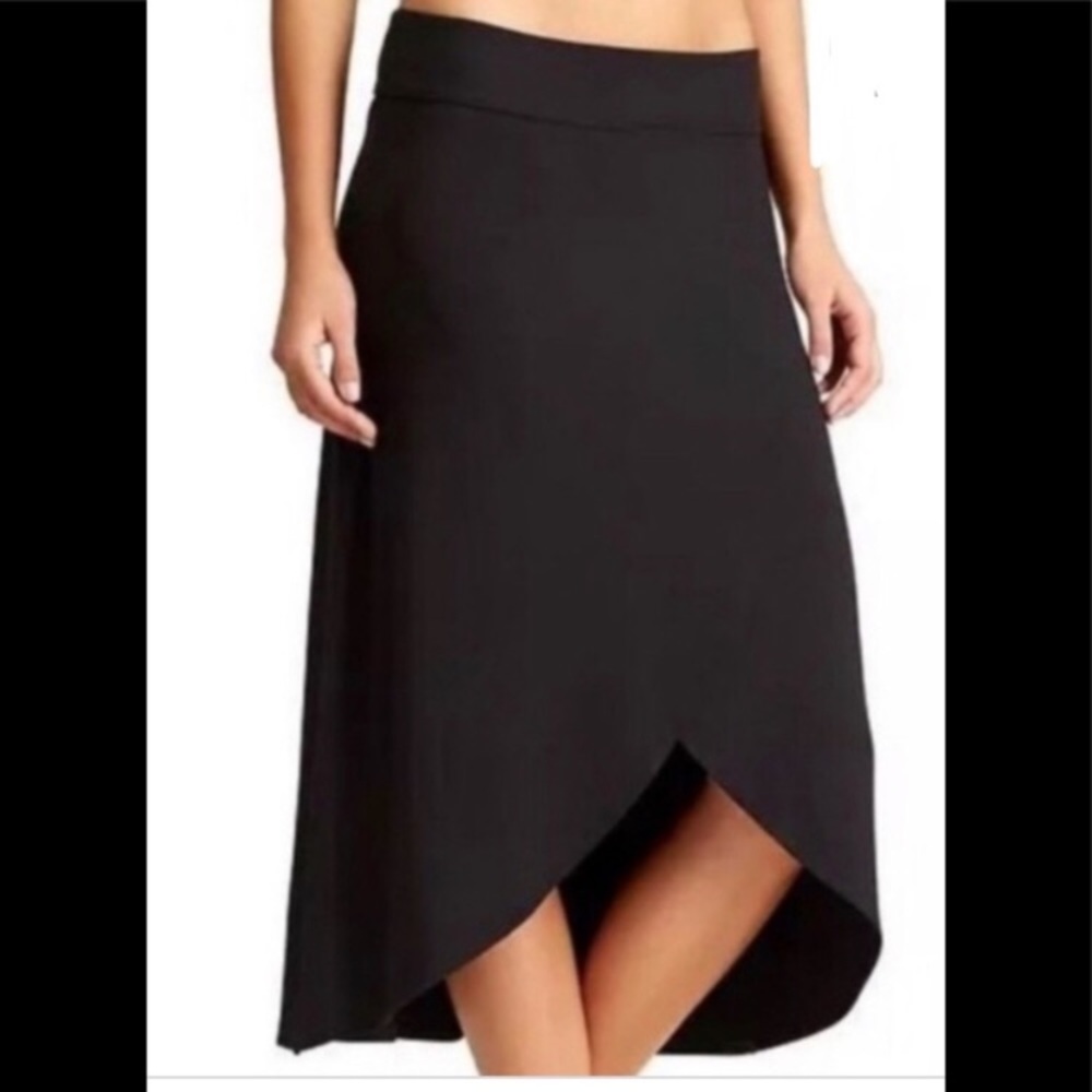Athleta Midi Cross Front Skirt